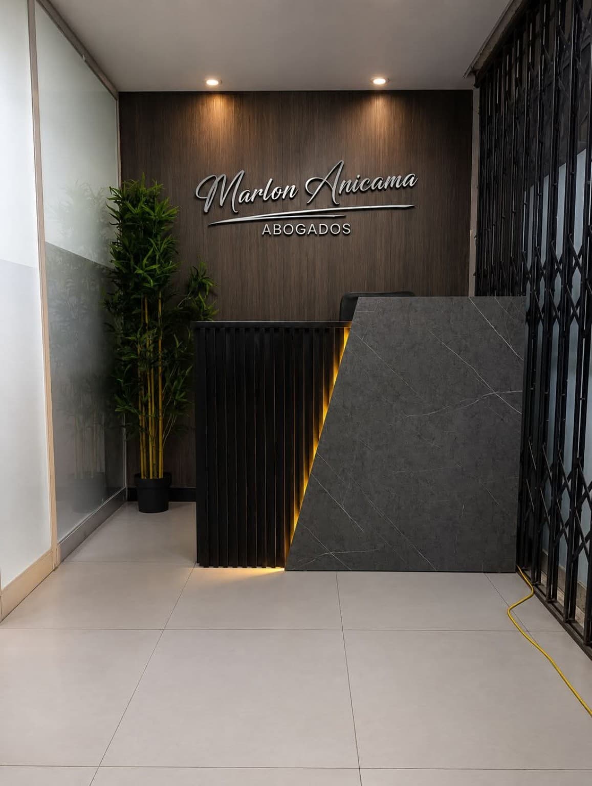 Área de Recepción y Mesa de Partes